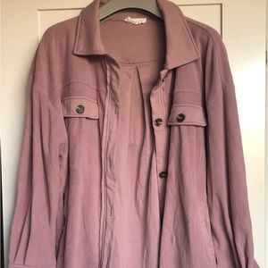 From Palmer shacket. Never worn. Size large